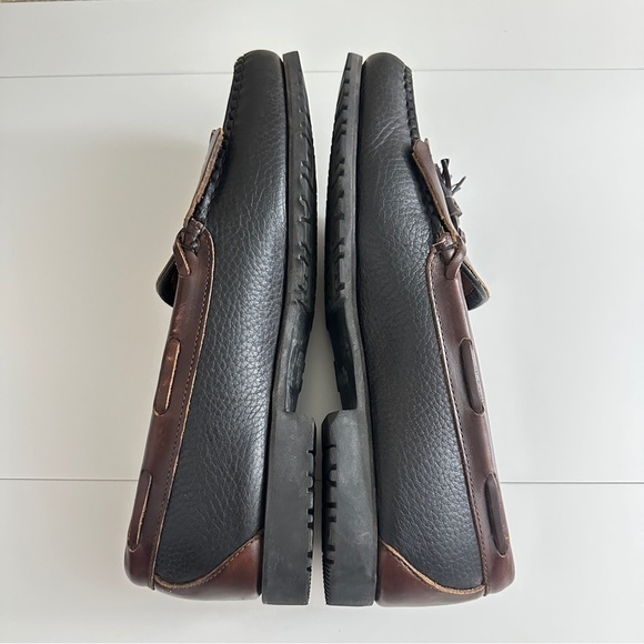 Allen Edmonds Men's Nashua Tassel Loafers in Black Brown Colors Narrow Fit sz 11 - Picture 9 of 15
